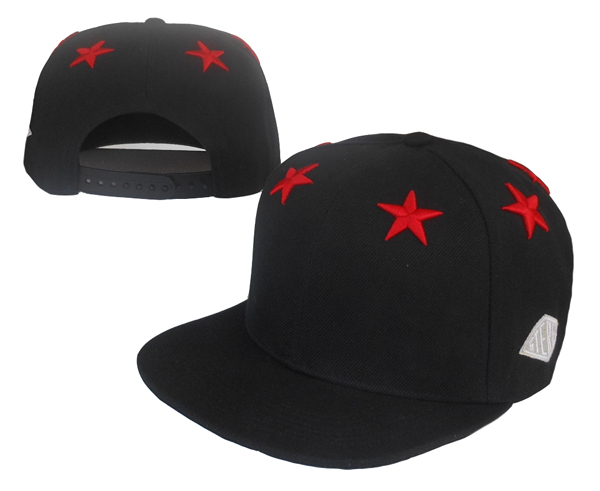 Stereo Six Star Snapback Hat #03